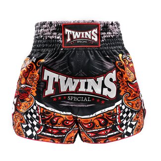 Twins Special Twins TTBL Barong Muay Thai Short – Zwart