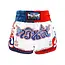 Twins Special Twins TTBL Yant Muay Thai Short – Wit/Rood/Blauw