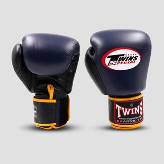 Twins Special BGVL 3-3T Bokshandschoenen – Zwart/Marineblauw/Zwart