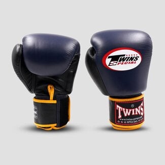 Twins Special Twins BGVL 3-3T Bokshandschoenen – Zwart/Marineblauw/Zwart