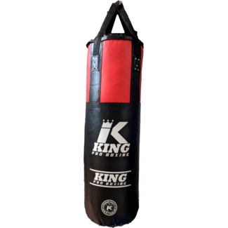 King Pro Boxing King Pro Boxing Bokszak 180 cm – Ongevuld – Zwart/Rood