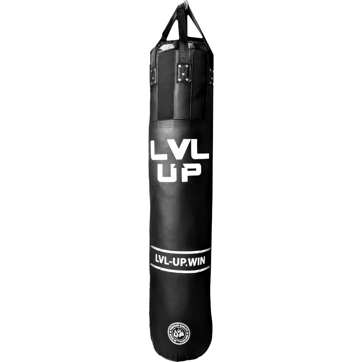 LVL-UP Sac de frappe 180 cm – non rempli – noir