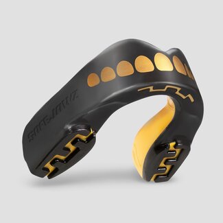 safe jaws Safejawz Extro Goldie Gebitsbeschermer – Zwart/Goud – Jeugd