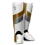 Hayabusa T3 Full-Back Scheenbeschermers - White/Gold
