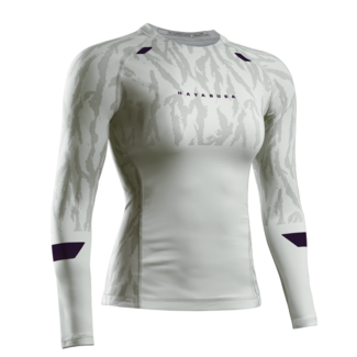 Hayabusa Apex Vantage Rashguard Dames Lange Mouw – Stone Beige