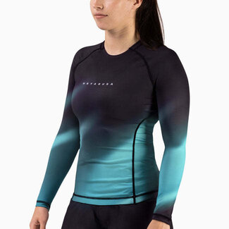 Hayabusa Apex Nova Rashguard Dames Lange Mouw – Aurora Teal