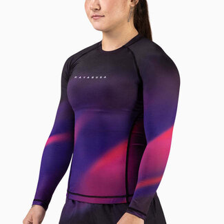 Hayabusa Apex Nova Rashguard Dames Lange Mouw – Ultraviolet Purple