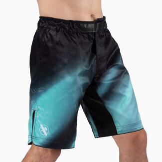 Hayabusa Apex Nova Full-Length Fightshort Heren – Aurora Teal