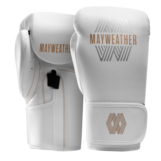 Hayabusa Mayweather Core Bokshandschoenen – Wit/Goud