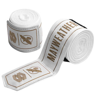 Hayabusa Mayweather Stretch Bandages 180 inch – Wit/Goud