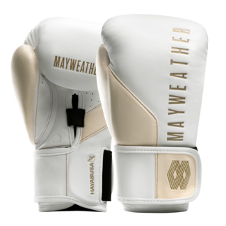 Hayabusa Mayweather Champ Bokshandschoenen – Wit/Goud