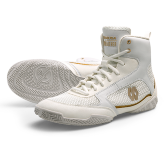 Hayabusa Mayweather Champ Boksschoenen – Wit/Goud