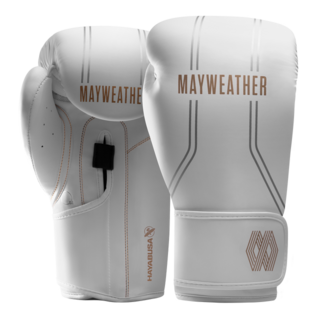 Hayabusa Mayweather Contender Bokshandschoenen – Wit/Goud