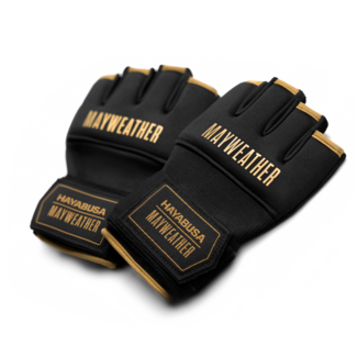 Hayabusa Mayweather Deluxe Quick Wraps – Zwart/Goud