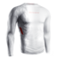 Hayabusa Apex Vantage Rashguard Heren Lange Mouw – Ash White