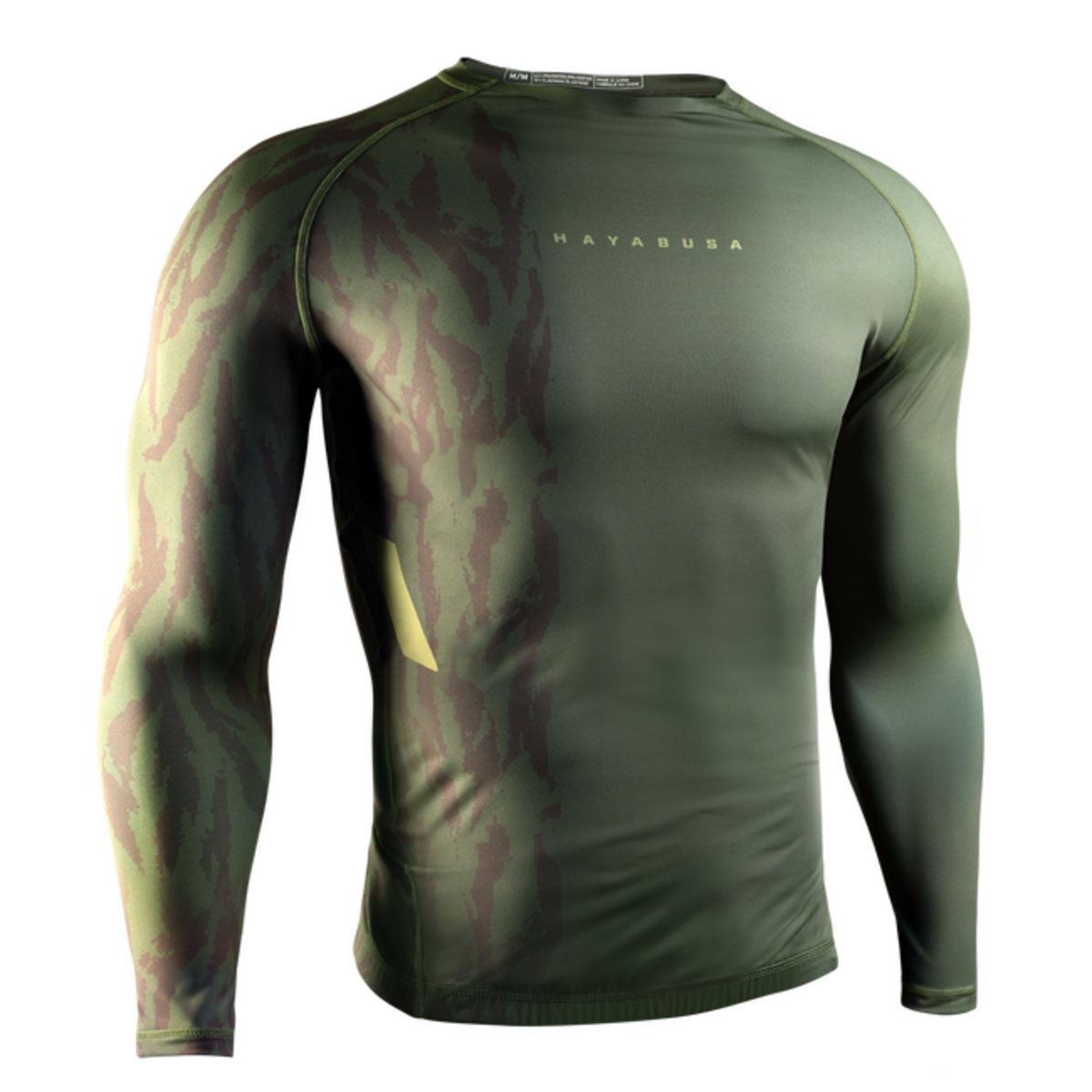 Hayabusa Apex Vantage Rashguard homme manches longues – Recon vert