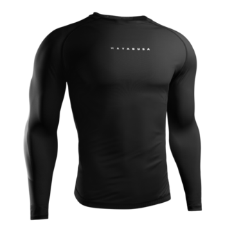 Hayabusa Apex Core Rashguard Heren Lange Mouw – Zwart
