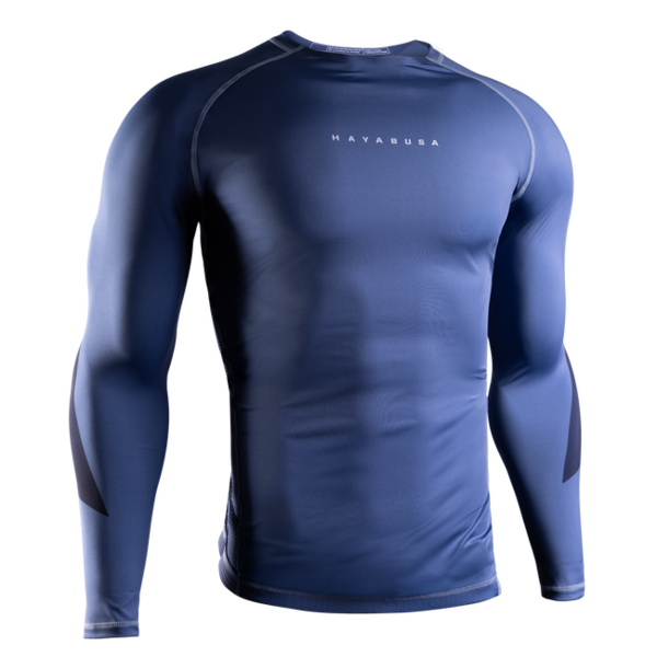 Hayabusa Apex Core Rashguard homme manches longues – bleu