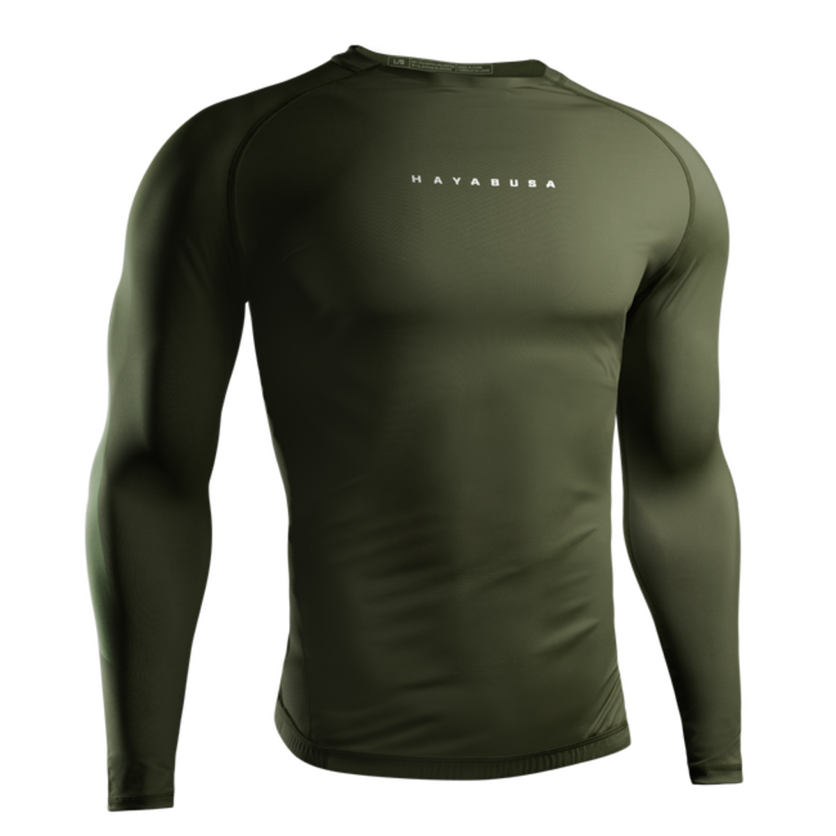 Hayabusa Apex Core Rashguard homme manches longues – vert