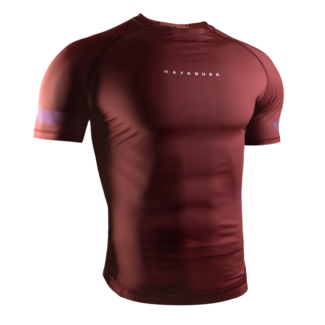 Hayabusa Apex Core Rashguard Heren Korte Mouw – Rood