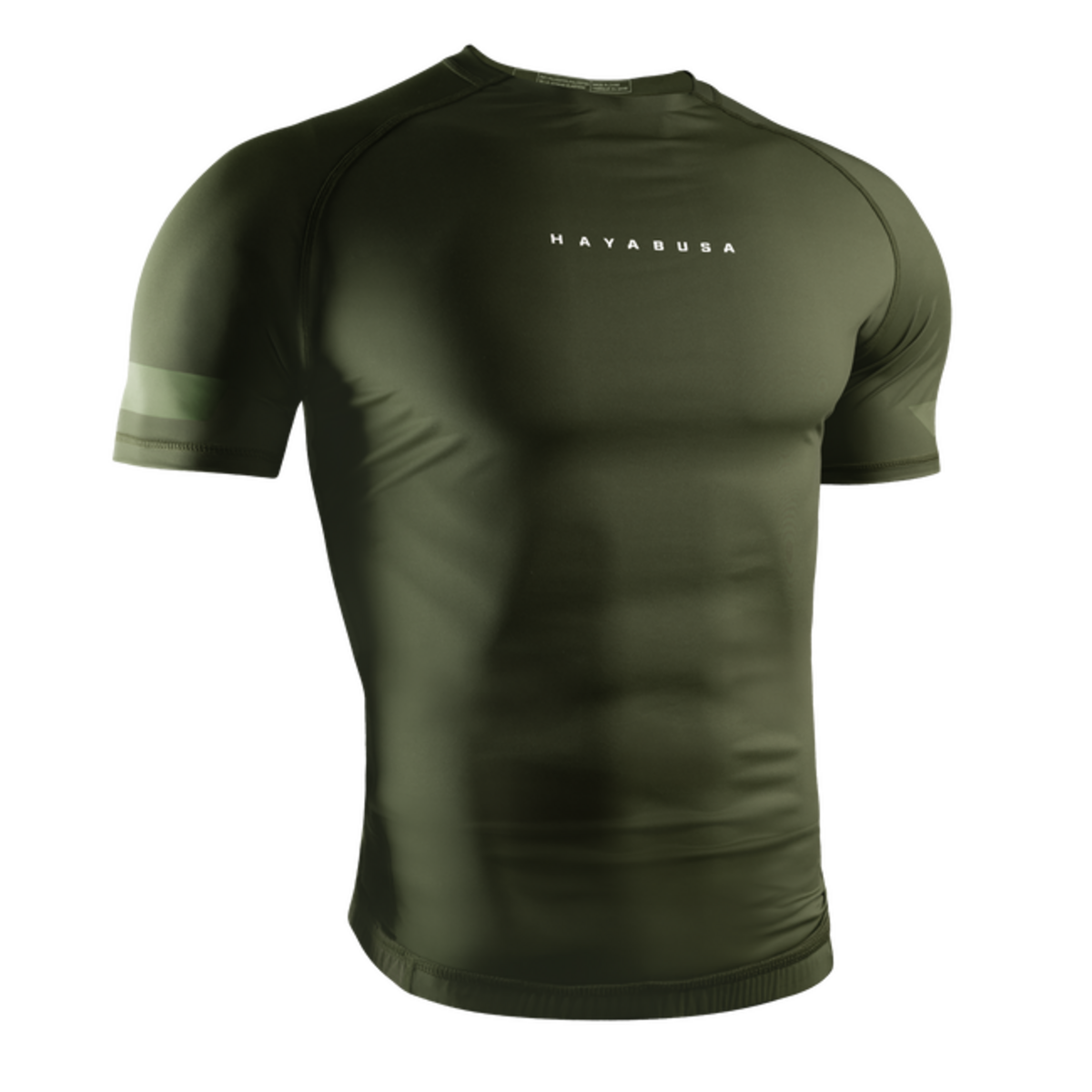 Hayabusa Apex Core Rashguard homme manches courtes – vert