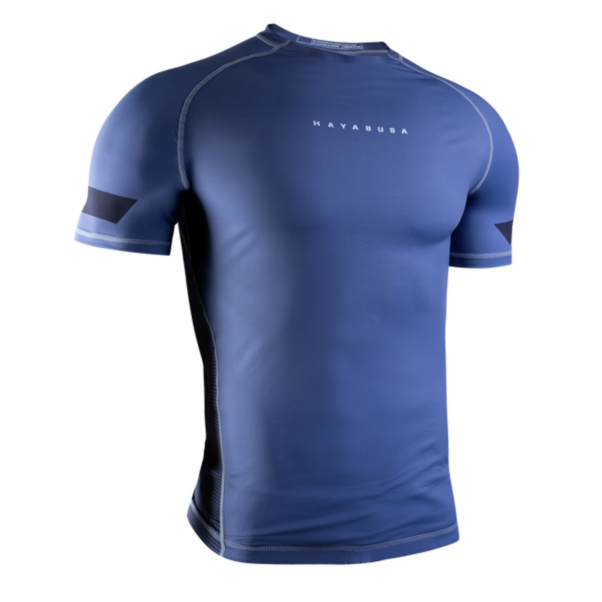 Hayabusa Apex Core Rashguard homme manches courtes – bleu