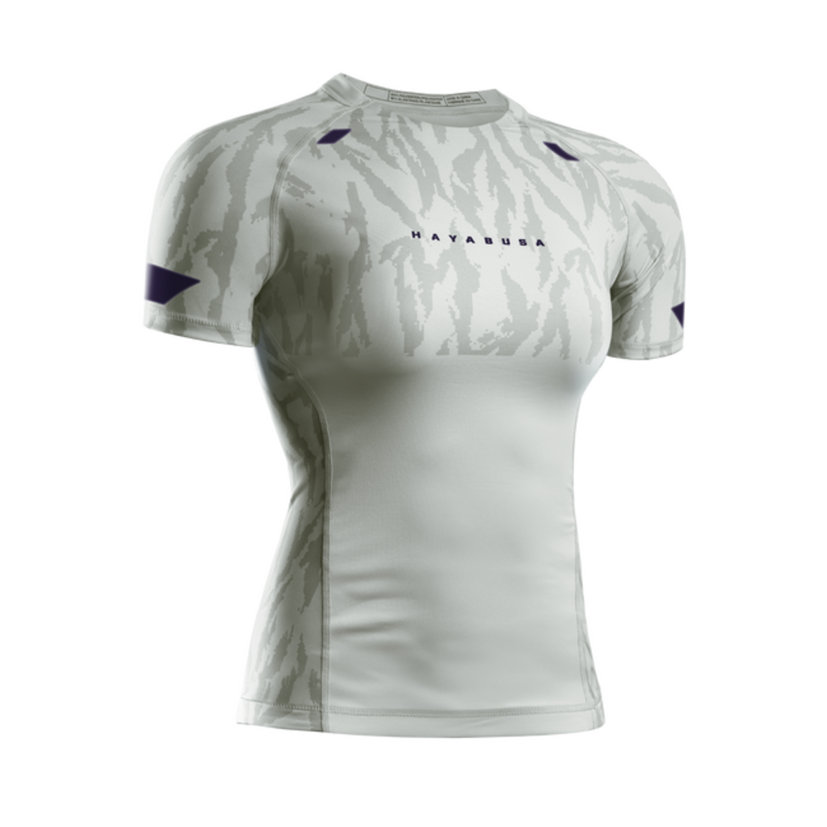 Hayabusa Apex Vantage Rashguard femme manches courtes – Stone Beige