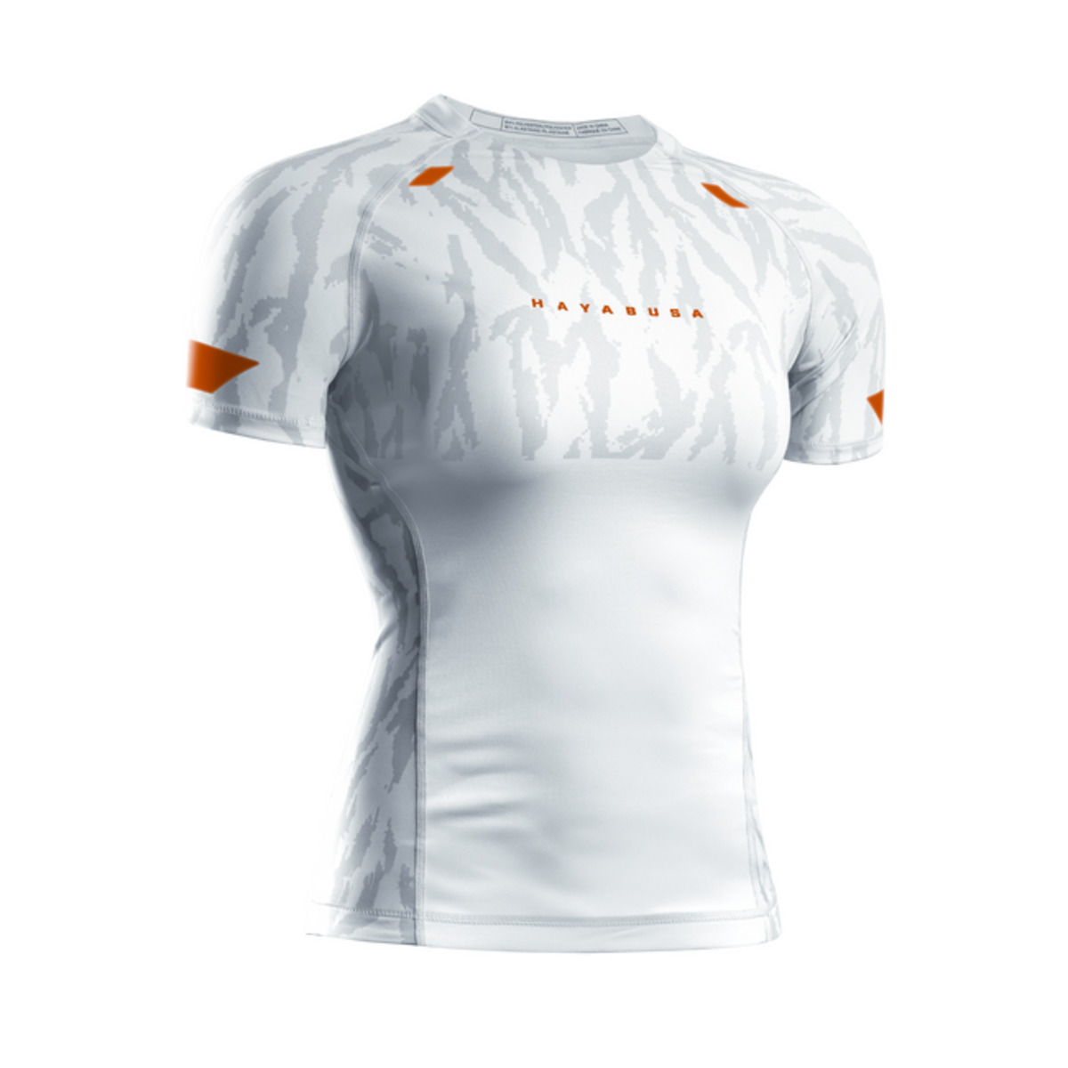 Hayabusa Apex Vantage Rashguard femme manches courtes – Ash blanc
