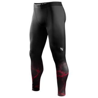 Hayabusa UFC BJJ Spats Heren – Zwart/Rood