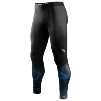 Hayabusa UFC BJJ Spats Heren – Zwart/Blauw