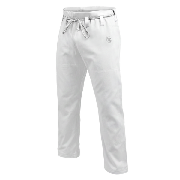 Hayabusa Core Twill BJJ Gi Hose Herren – Weiß