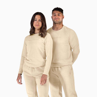 Hayabusa Essential T-shirt Lange Mouw Unisex – Sandstone Beige