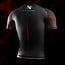 Hayabusa UFC BJJ Rashguard Heren Korte Mouw – Zwart/Rood