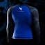 Hayabusa UFC BJJ Rashguard Dames Lange Mouw – Zwart/Blauw