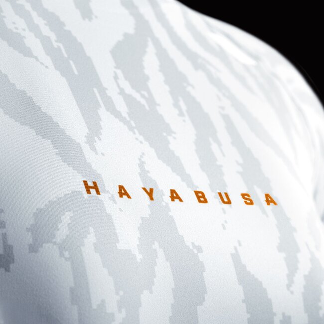 Hayabusa Apex Vantage Rashguard Dames Lange Mouw – Ash White