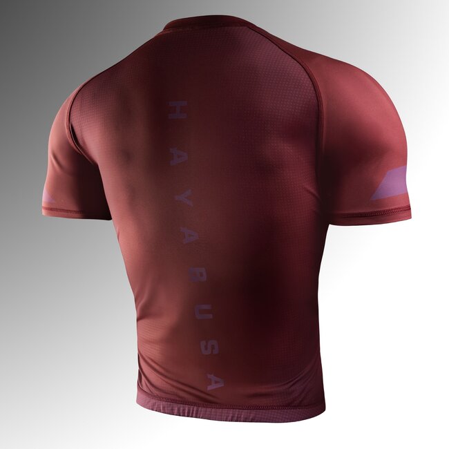 Hayabusa Apex Core Rashguard Heren Korte Mouw – Rood
