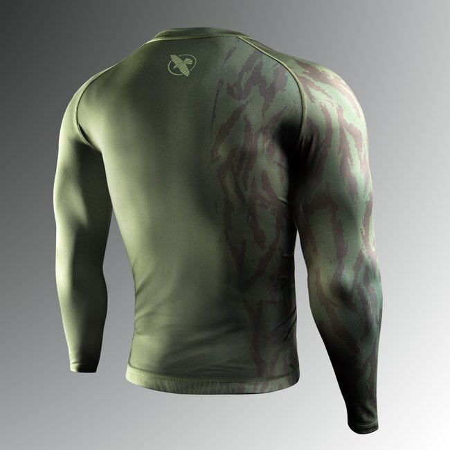 Hayabusa Apex Vantage Rashguard Heren Lange Mouw – Recon Green