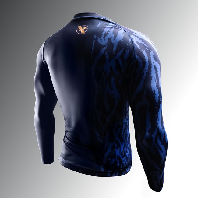 Hayabusa Apex Vantage Rashguard Heren Lange Mouw – Dusk Blue