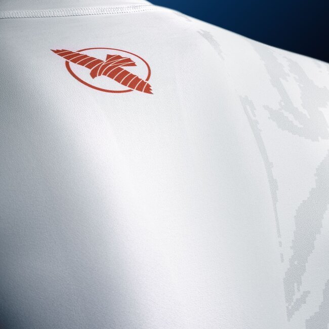 Hayabusa Apex Vantage Rashguard Heren Lange Mouw – Ash White