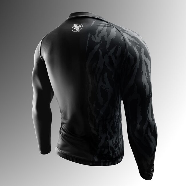 Hayabusa Apex Vantage Rashguard Heren Lange Mouw – Carbon Black