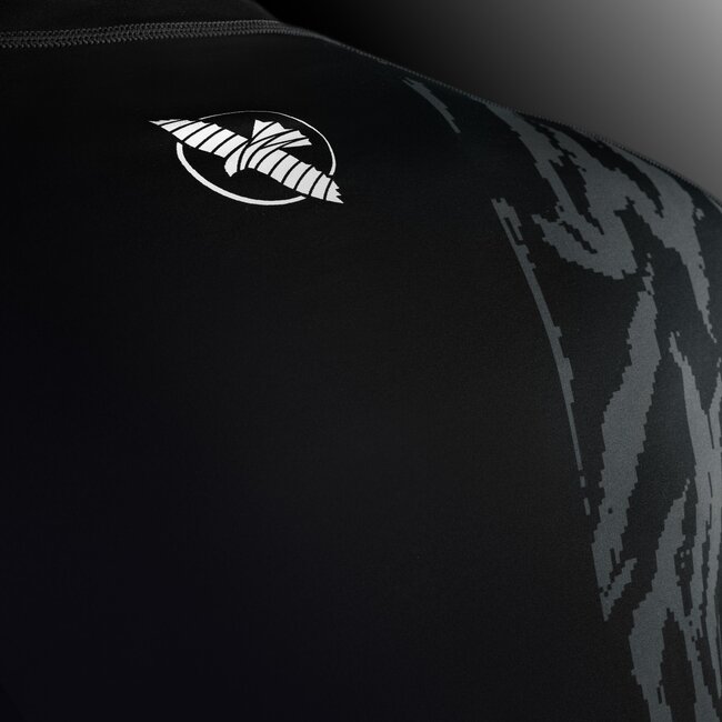 Hayabusa Apex Vantage Rashguard Heren Lange Mouw – Carbon Black