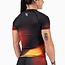 Hayabusa Apex Nova Rashguard Dames Korte Mouw – Sunburst Orange