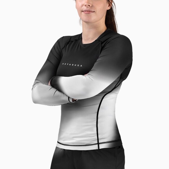 Hayabusa Apex Nova Rashguard Dames Lange Mouw – Cosmic Grey
