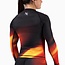 Hayabusa Apex Nova Rashguard Dames Lange Mouw – Sunburst Orange