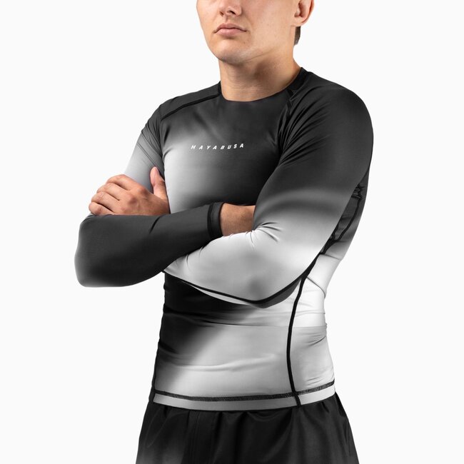 Hayabusa Apex Nova Rashguard Heren Lange Mouw – Cosmic Grey