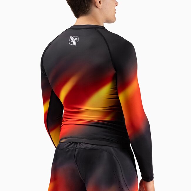 Hayabusa Apex Nova Rashguard Heren Lange Mouw – Sunburst Orange