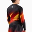 Hayabusa Apex Nova Rashguard Heren Lange Mouw – Sunburst Orange