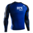Hayabusa UFC BJJ Rashguard Heren Lange Mouw – Zwart/Blauw