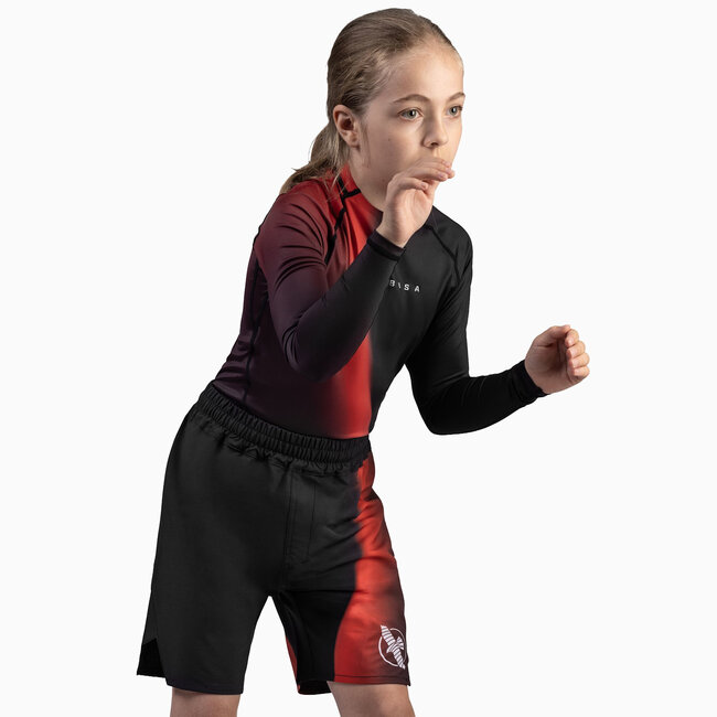 Hayabusa Apex Nova Grappling Short Jeugd – Eclipse Red