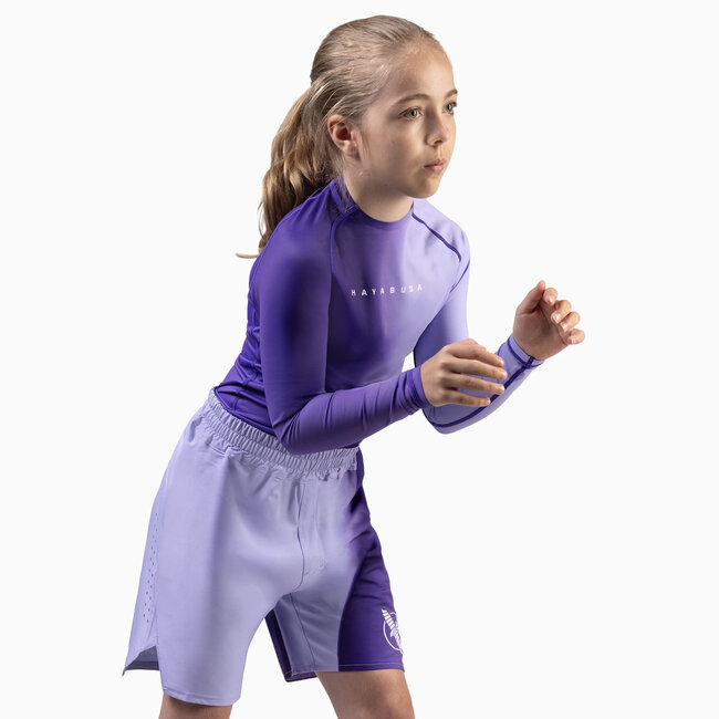 Hayabusa Apex Nova Grappling Short Jeugd – Cosmic Purple